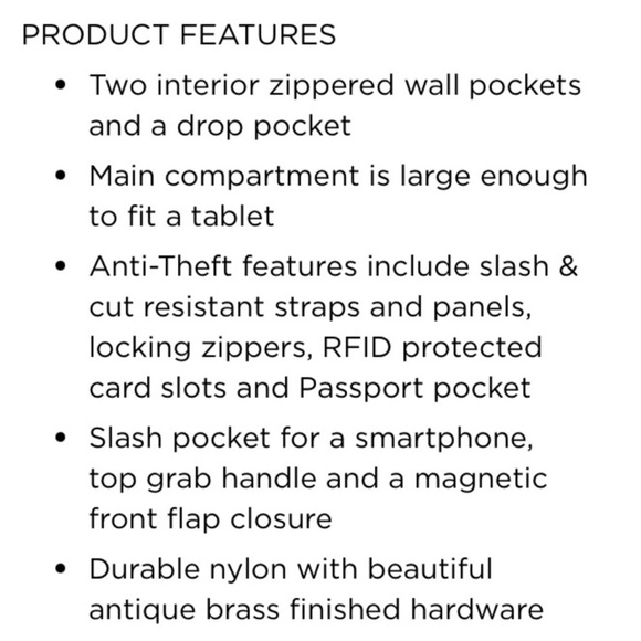 Travelon Gray slim Women's Backpack - Picture 10 of 11